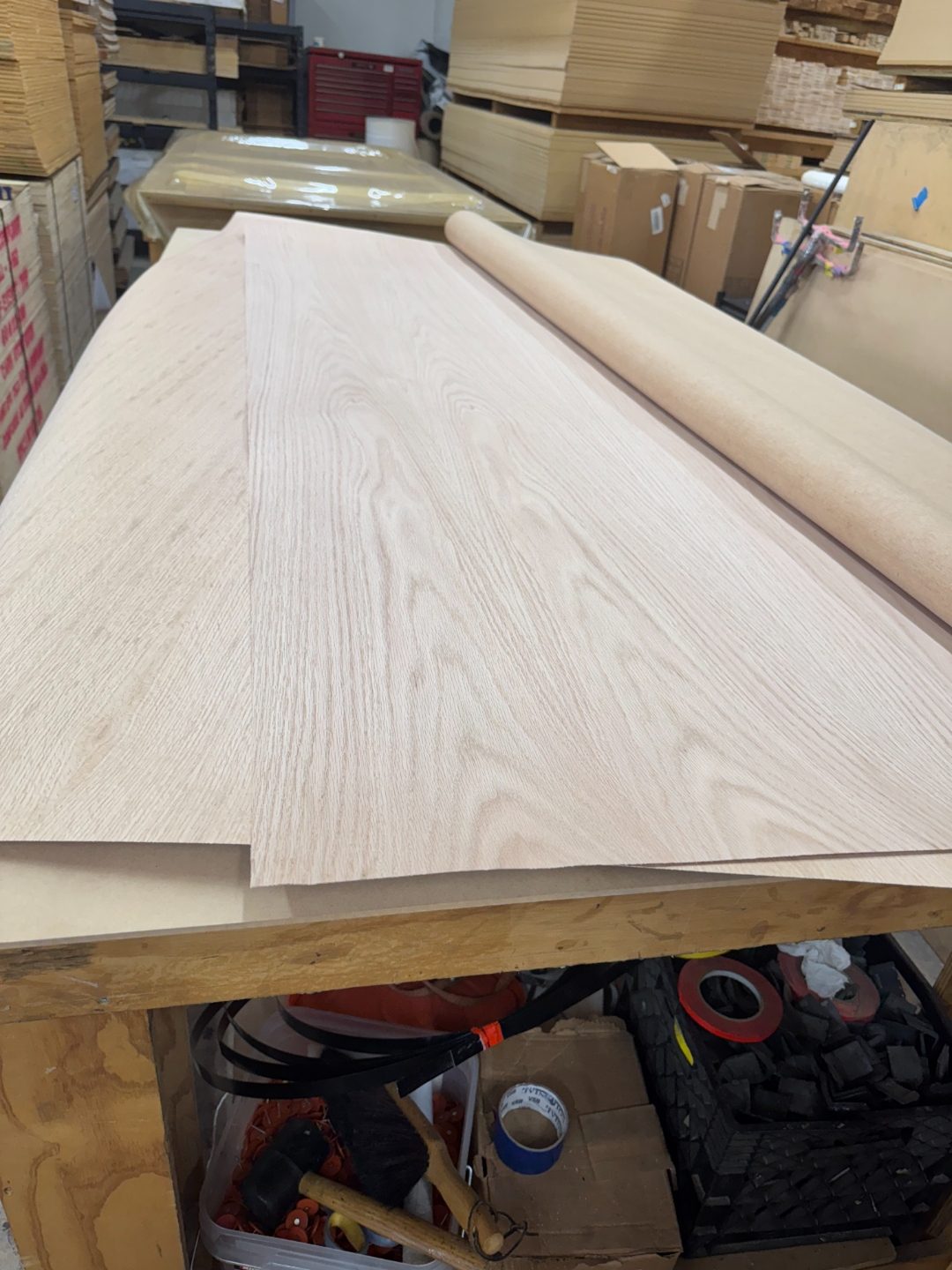 International Plywood & Lumber warehouse in Doral — wholesale plywood supplier Miami